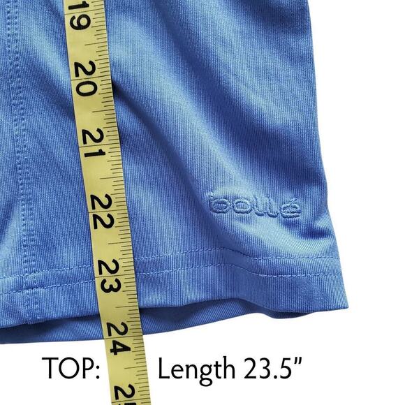 Bollé Top & Skort Set Blue Tennis Pickleball Golf 3/4 Sleeve Size S - Picture 12 of 16